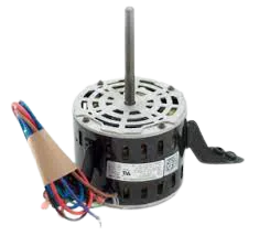 1/3HP SHORT BODY BLOWER MOTOR 120V 5.5" DIA BODY DIRECT DRIVE 4 SPEED 3 LEGS Blower Motors, Fan, Run Capacitors