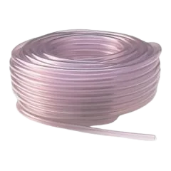 1/2" CLEAR VINYL TUBING ID 100' PVC Schedule 40, 636 PVC, S636, ABS