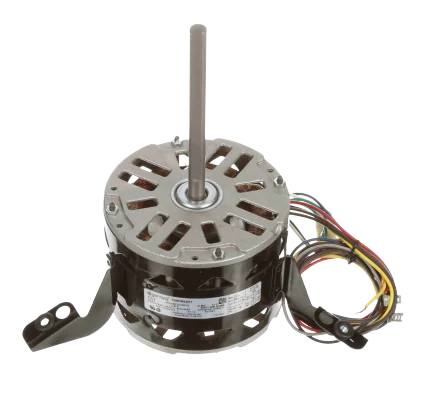 1/4HP SHORT BODY DIRECT DRIVE BLOWER MOTOR 3 SPEED 115V 5.5" DIA BODY WITH BRACKET Blower Motors, Fan, Run Capacitors
