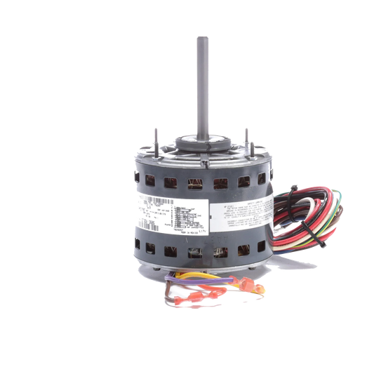 1/3HP SHORT BODY BLOWER MOTOR 5" DIA BODY 2 SPEED 115V 1075RPM CAPACITOR 370/440V 7.5MFD Blower Motors, Fan, Run Capacitors