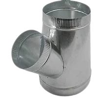 7" X 6" X 4" WYE 26 GA Metal Venting
