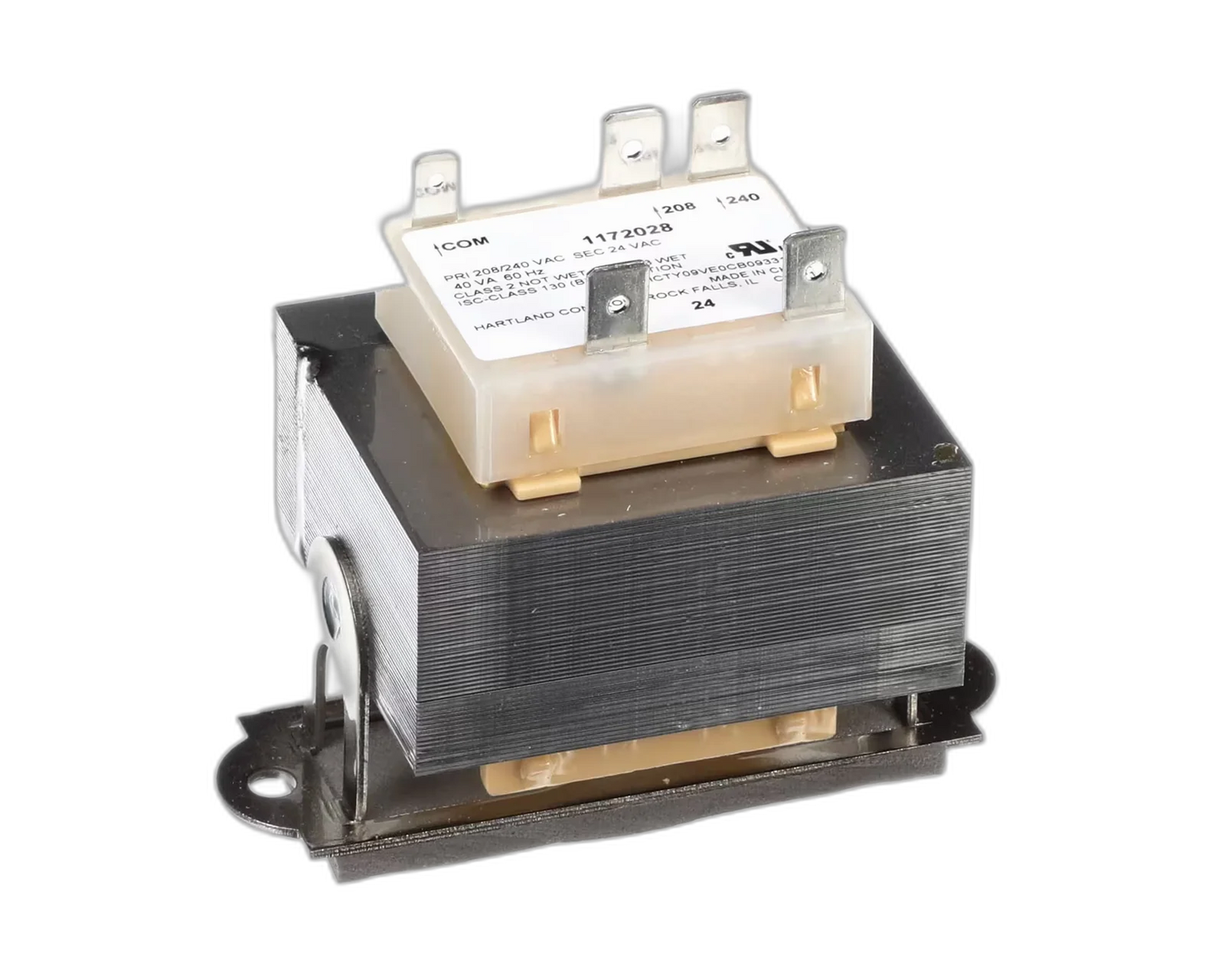 Transformer, 208/240 to 24V, 60HZ, 40VA Electrical, Transformers, Relay