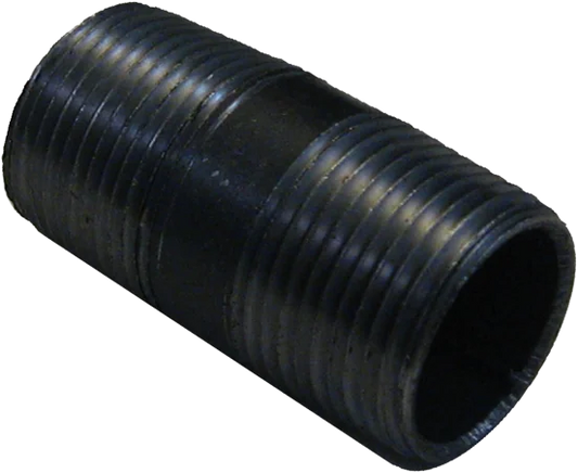 3/4" X 2" BLACK MALLEABLE STEEL NIPPLE Steel Fittings