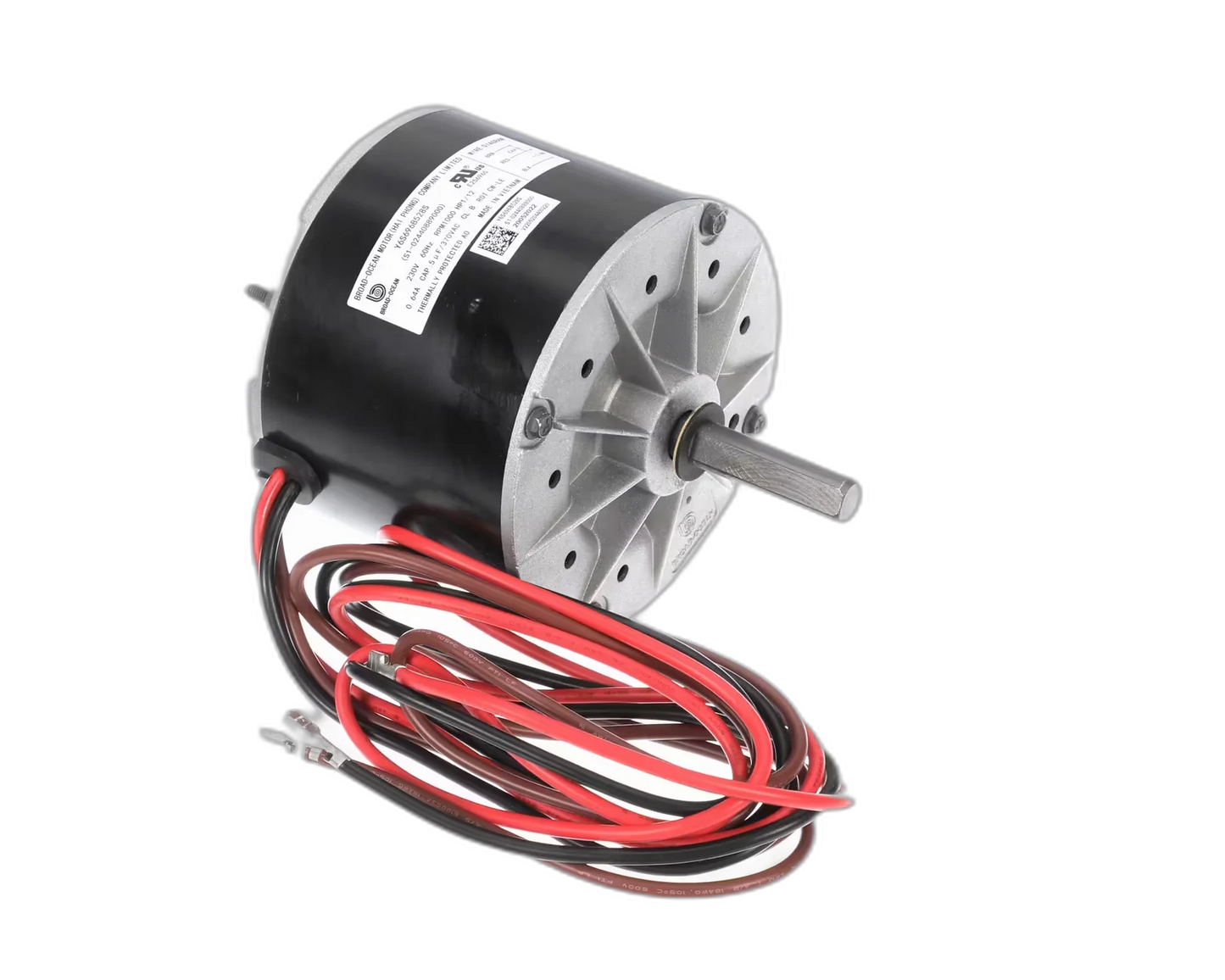 Motor, Condenser, 230 Volt, 60HZ, 1/12HP, 1000 RPM Blower Motors, Fan, Run Capacitors