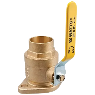 BRASS ISOLATION PUMP FLANGE 1" SWEAT Boiler parts, Condensate Pumps