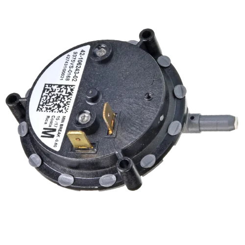 RHEEM PRESSURE SWITCH -0.60" WC Air Pressure Switch, Air Proving