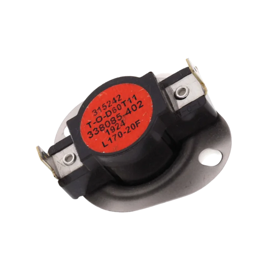 3/4" DISC LIMIT SWITCH AUTO RESET L170-20F Fan Disc, High Limit Control Switches