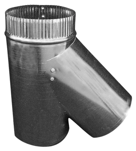 7" X 7" X 4" WYE Metal Venting