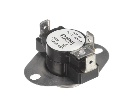 LENNOX LIMIT SWITCH, AUTO RESET, L220-40F Fan Disc, High Limit Control Switches