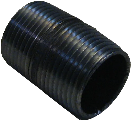 3/4" X 1-1/2" BLACK MALLEABLE STEEL NIPPLE Steel Fittings
