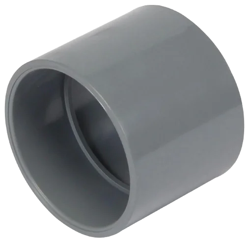 3" CPVC FGV COUPLING HXH GREY S636 PVC Schedule 40, 636 PVC, S636, ABS