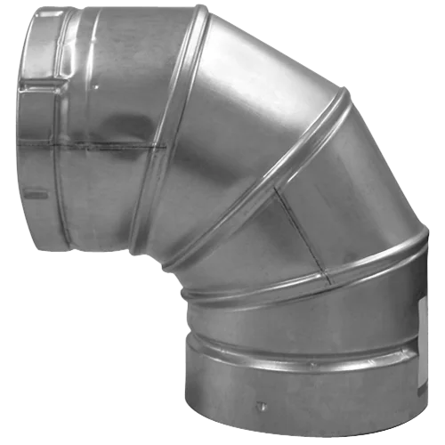 4" X 90" B-VENT ADJUSTABLE ELBOW Metal Venting