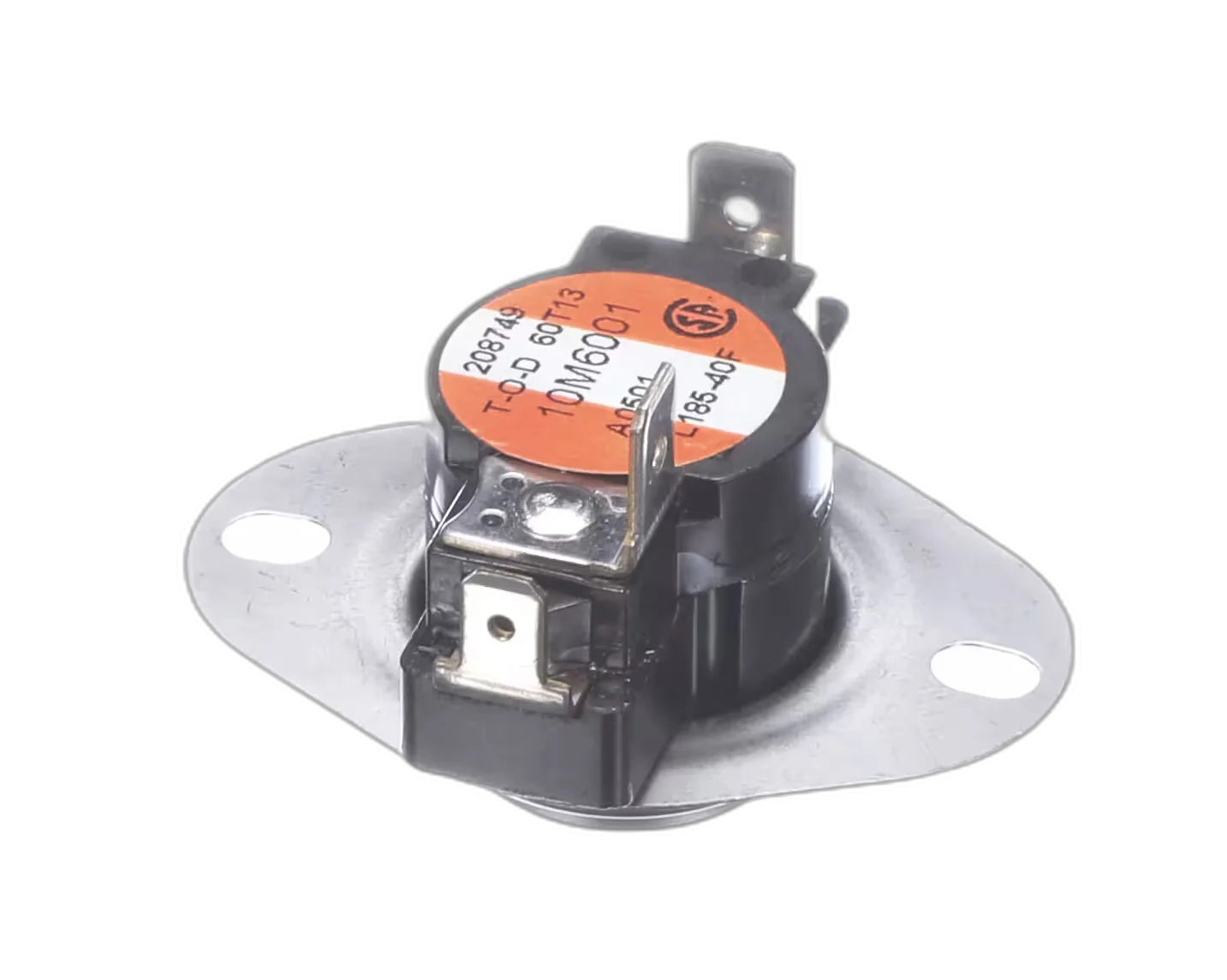 LENNOX LIMIT SWITCH, AUTO RESET, L185-40F, SPDT, ORANGE/WHITE LABEL Fan Disc, High Limit Control Switches