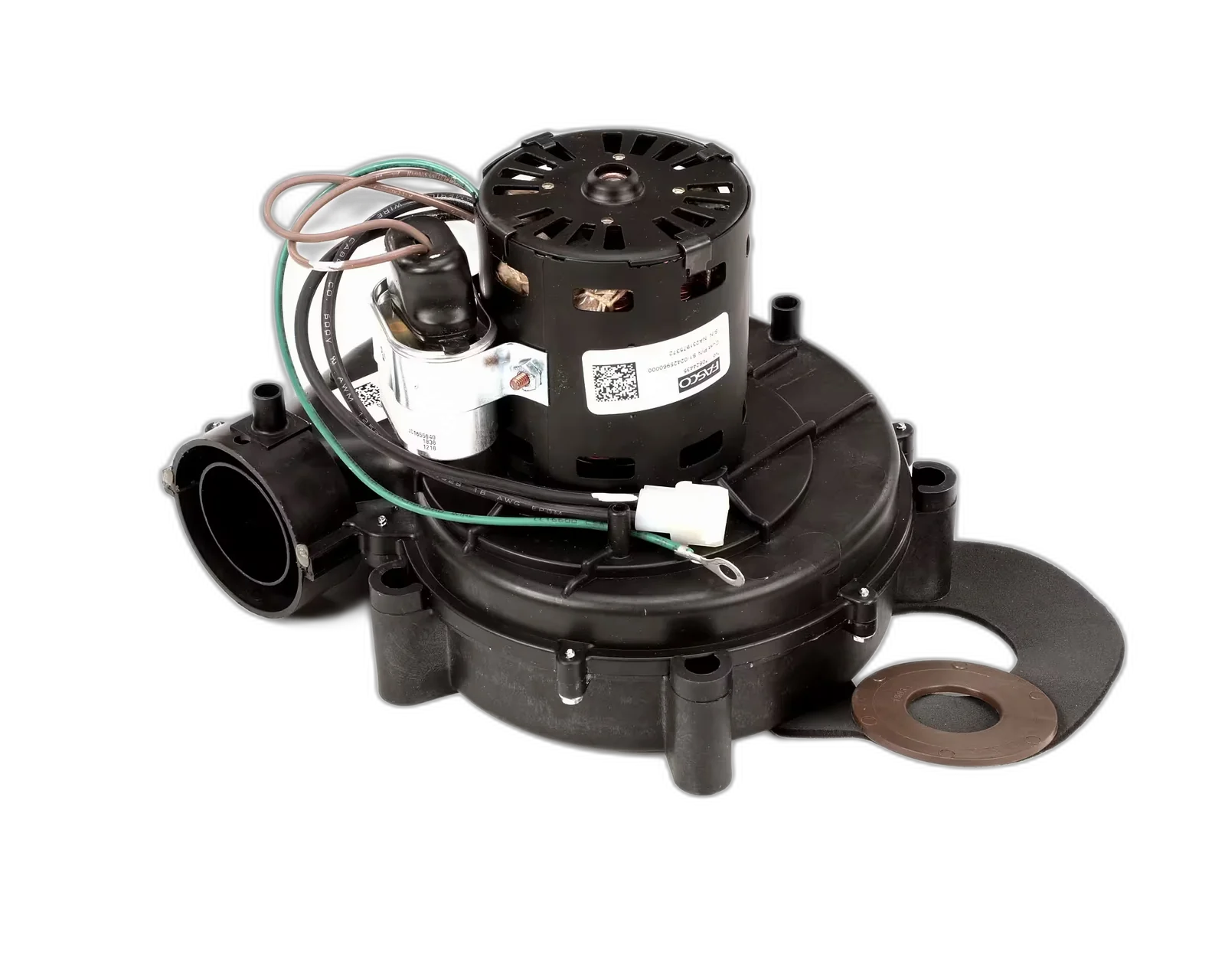 YORK/ COLEMAN LUXAIRE DRAFT INDUCER MOTOR AND GASKET KIT, 115V, 1/25 HP Inducer Motor, Assembly, Venter, Draft, Exhaust Fan Fasco, Combustion Air Blower
