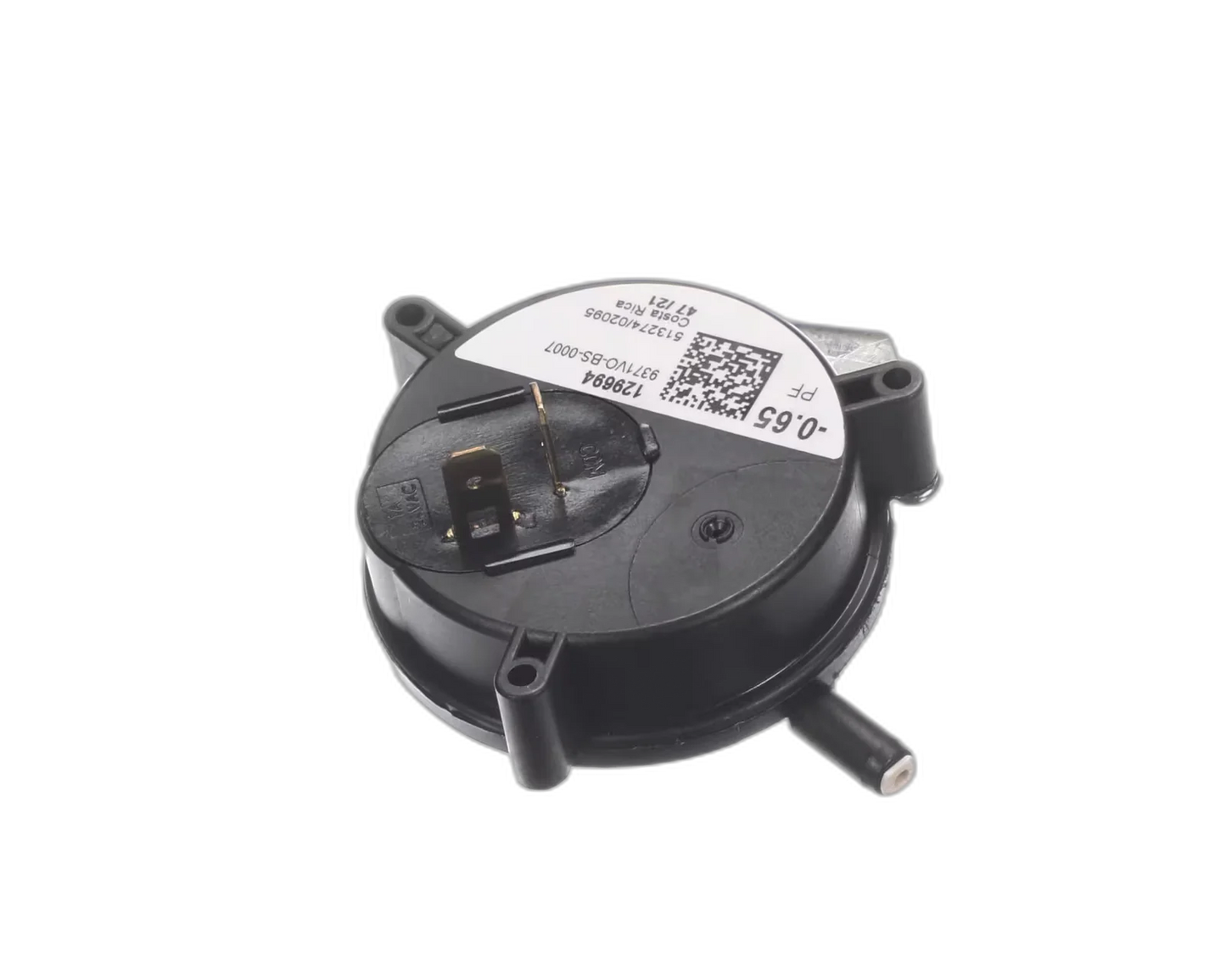 YORK/ETC PRESSURE SWITCH  0.65" WC Air Pressure Switch, Air Proving