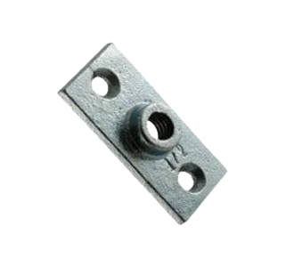 FLAT PLATE 3/8 MOUNT Steel Fittings