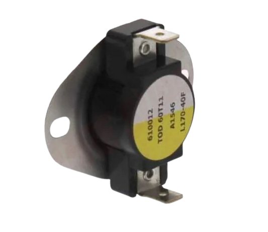 3/4" DISC LIMIT SWITCH AUTO RESET L170-40F Fan Disc, High Limit Control Switches