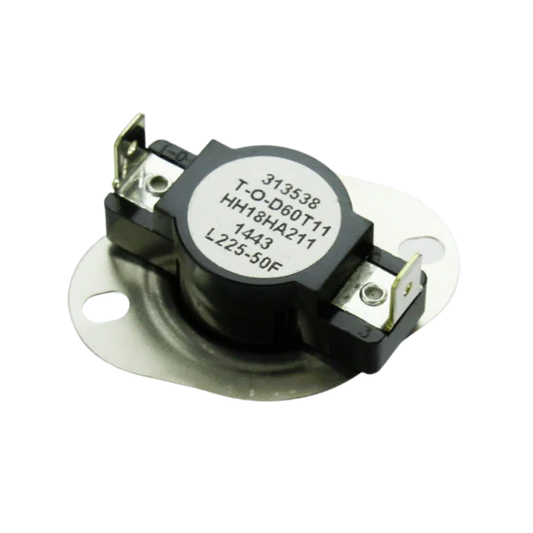 3/4" DISC LIMIT SWITCH AUTO RESET L225-50F Fan Disc, High Limit Control Switches