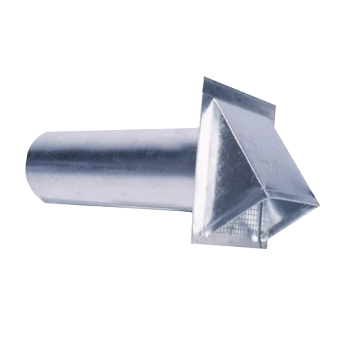 4"FRESH AIR INTAKE GALVANIZED Metal Venting