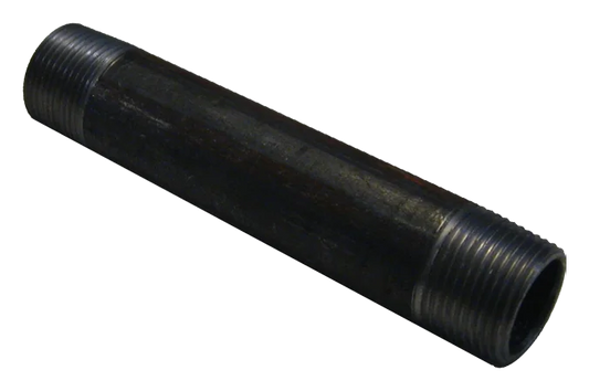 1-1/4" X 5" BLACK MALLEABLE STEEL NIPPLE Steel Fittings