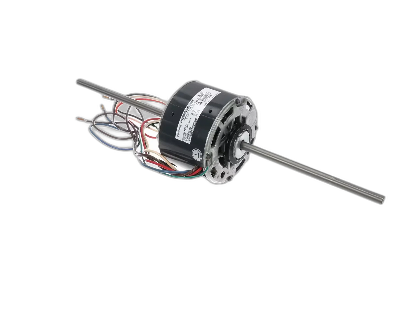 Motor, 208-230V, 60HZ, 50/60HZ, 1275RPM, 1/6HP, CCW Blower Motors, Fan, Run Capacitors