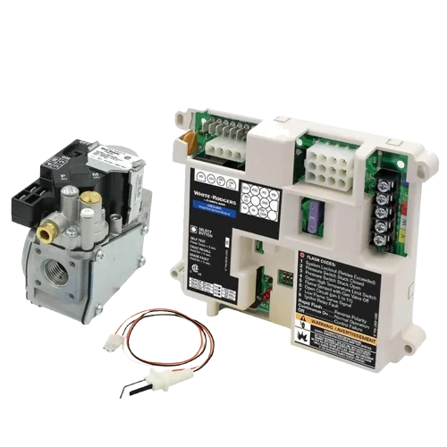 1/2" X 1/2" SINGLE STAGE GAS VALVE & CONTROL BOARD FOR REPLACEMENT OF SV9500, SV9501, SV9502 Gas Control Valve, Regulators, Flexible Gas Line