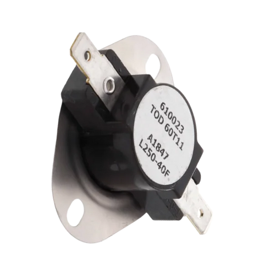 3/4" DISC LIMIT SWITCH AUTO RESET L250-40F Fan Disc, High Limit Control Switches