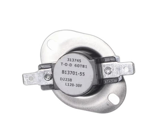 GOODMAN/AMANA LIMIT SWITCH, AUTO-RESET, 120F -30 Fan Disc, High Limit Control Switches