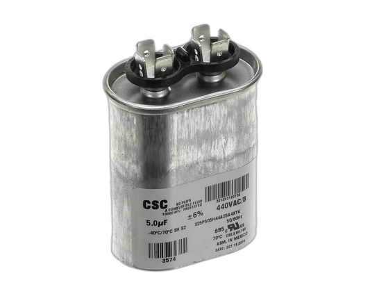 Run Capacitor, 5uF, 440 Volt, 50/60HZ Blower Motors, Fan, Run Capacitors