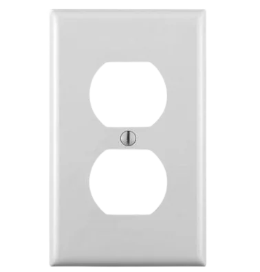 WHITE OUTLET COVER Electrical, Transformers, Relay