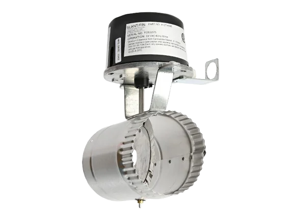 5" VENT DAMPER MOTOR ASSEMBLY 24V SLANT/FIN & SUPERHOT BOILER Metal Venting