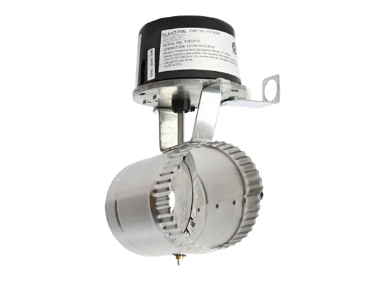 5" VENT DAMPER MOTOR ASSEMBLY 24V SLANT/FIN & SUPERHOT BOILER Metal Venting