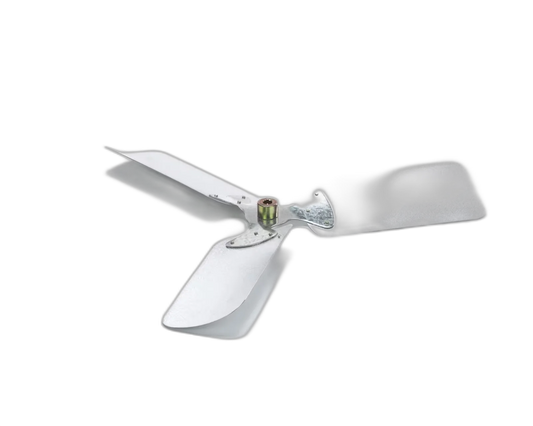 Fan. 3 Blade, 30", 1/2" Bore, 20.5 Degree Pitch, Clockwise Blower Motors, Fan, Run Capacitors