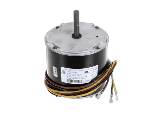 Fan Motor, Condenser, 208-230 Volt, 60HZ, 1PH, 1/4HP, 800 RPM Blower Motors, Fan, Run Capacitors