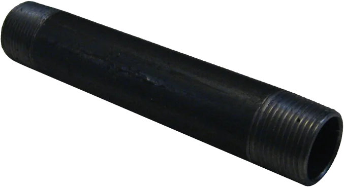 3/4" X 5-1/2" BLACK MALLEABLE STEEL NIPPLE Steel Fittings