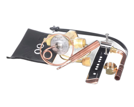 Thermostatic Expansion Valve, 6 Ton, 89/127/667 PSIG, 21kW, R410A, CHATLEFF O Gas Control Valve, Regulators, Flexible Gas Line