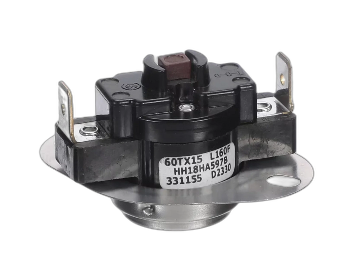 Limit Switch/Thermostat, L160F Fan Disc, High Limit Control Switches