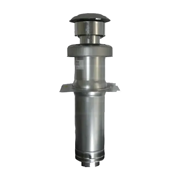 SLOPE ROOF VENT KIT - INTERTHERM 2/12 pitch Metal Venting
