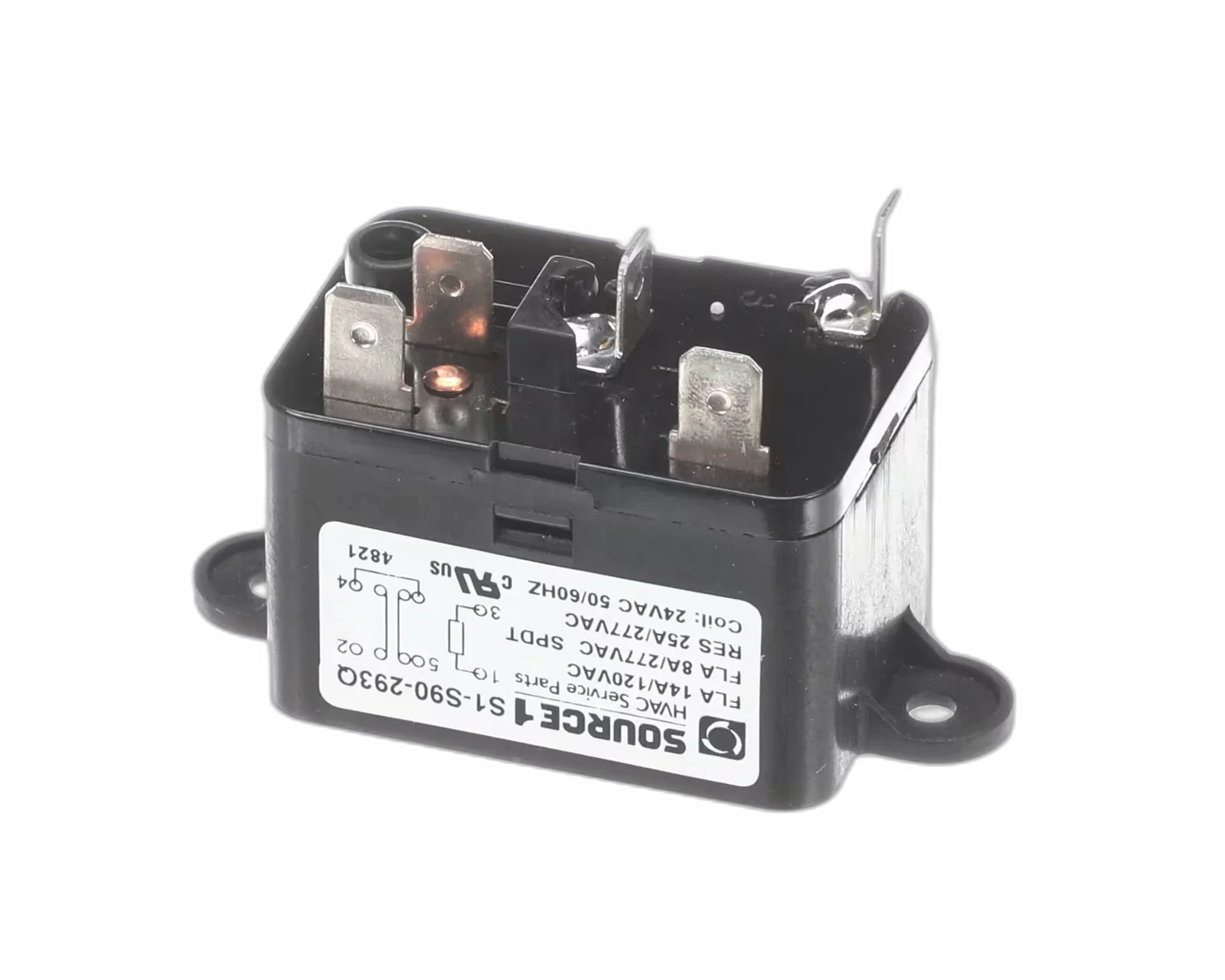 YORK/ETC FAN RELAY 24 VOLT 50/60HZ COIL SPDT Electrical, Transformers, Relay