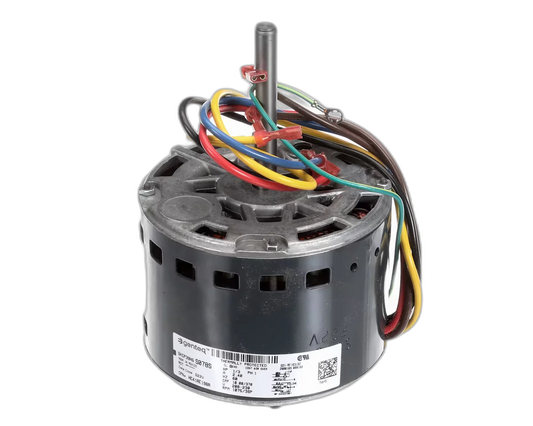Blower Motor, 208-230V, 60HZ, 1PH, 1075RPM/3 Speed, 1/3HP, Counterclockwise Blower Motors, Fan, Run Capacitors
