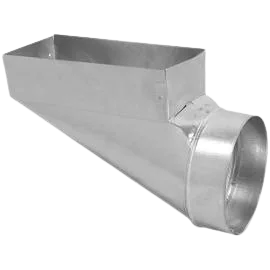 6" X 4" X 10" END BOOT Metal Venting