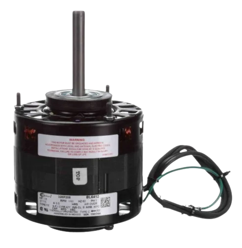 1/6HP SHORT BODY BLOWER MOTOR 1 SPEED 5" DIAMETER 42Y 115V 1050RPM WITHOUT BRACKETS Blower Motors, Fan, Run Capacitors
