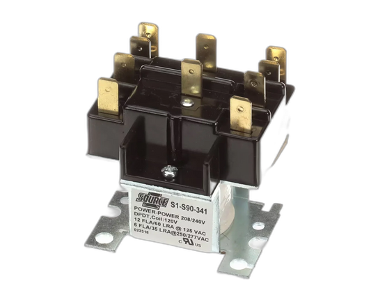 YORK/ETC RELAY SWITCH DPDT  110/120 VOLT COIL Electrical, Transformers, Relay