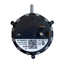 RHEEM PRESSURE SWITCH -0.60" WC Air Pressure Switch, Air Proving