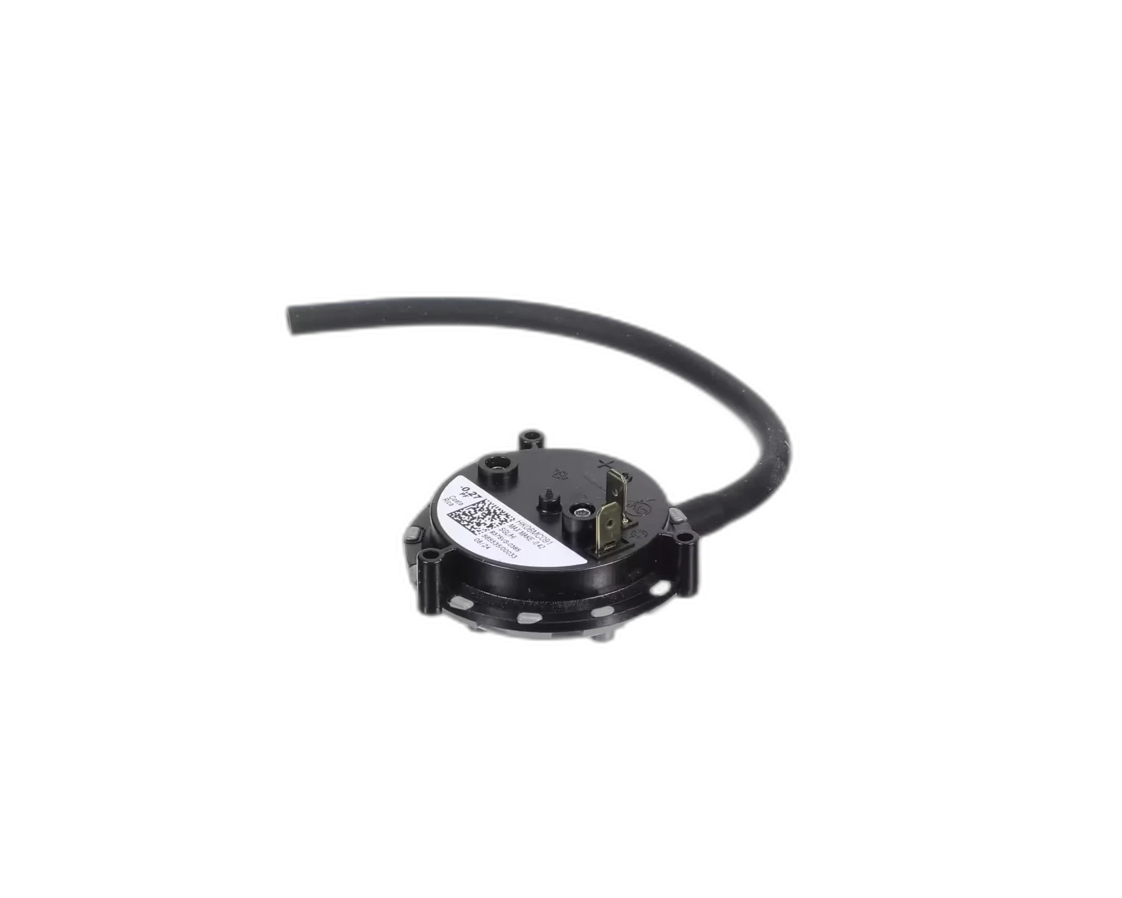 Pressure Switch with Hose, -0.27" WC PF Air Pressure Switch, Air Proving