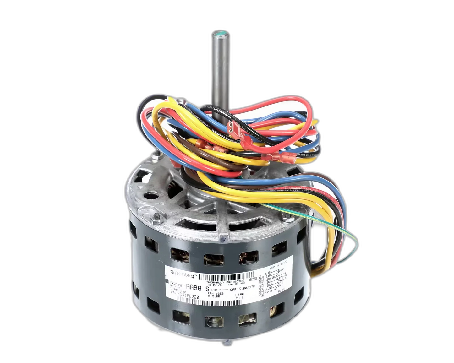 Motor, Blower, 208/240 Volt, 60HZ, 1PH, 1050 RPM, 1/3 HP Blower Motors, Fan, Run Capacitors
