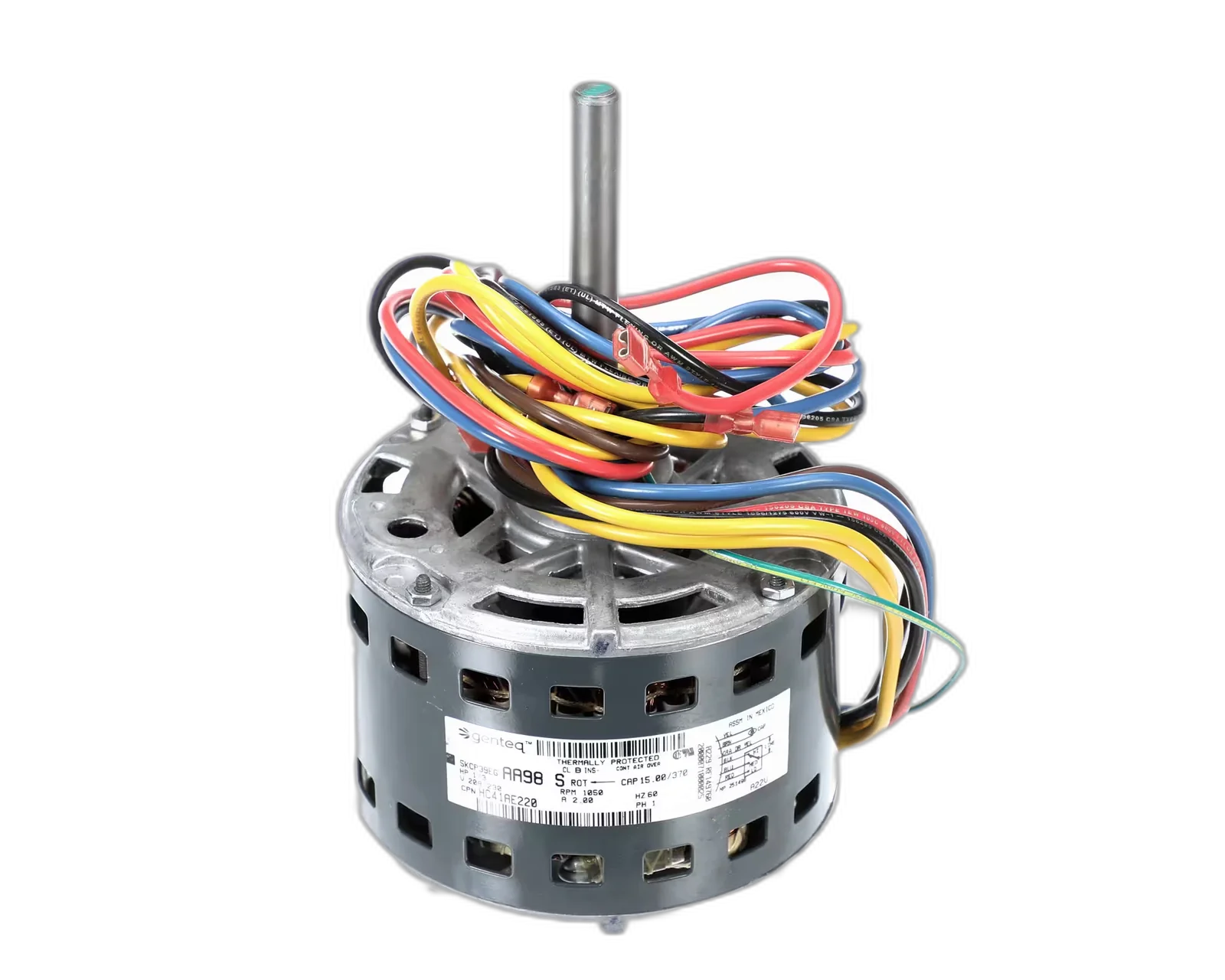 Motor, Blower, 208/240 Volt, 60HZ, 1PH, 1050 RPM, 1/3 HP Blower Motors, Fan, Run Capacitors