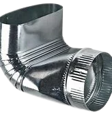 5" RD TO 6" OVAL Metal Venting