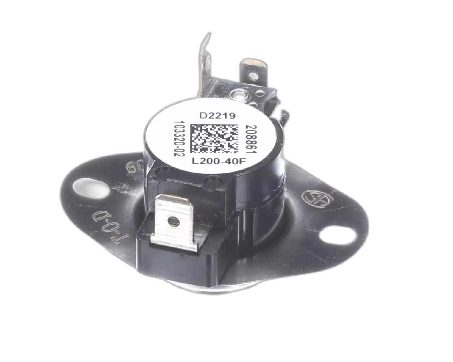 Limit Switch/Thermostat, L200-40F Fan Disc, High Limit Control Switches