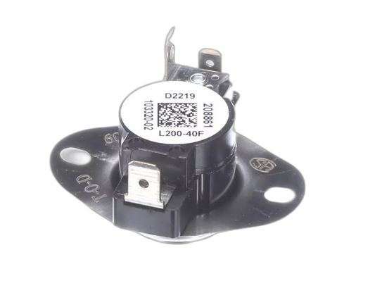 Limit Switch/Thermostat, L200-40F Fan Disc, High Limit Control Switches